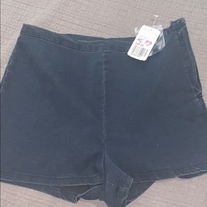Dark denim high rise short- US XS.